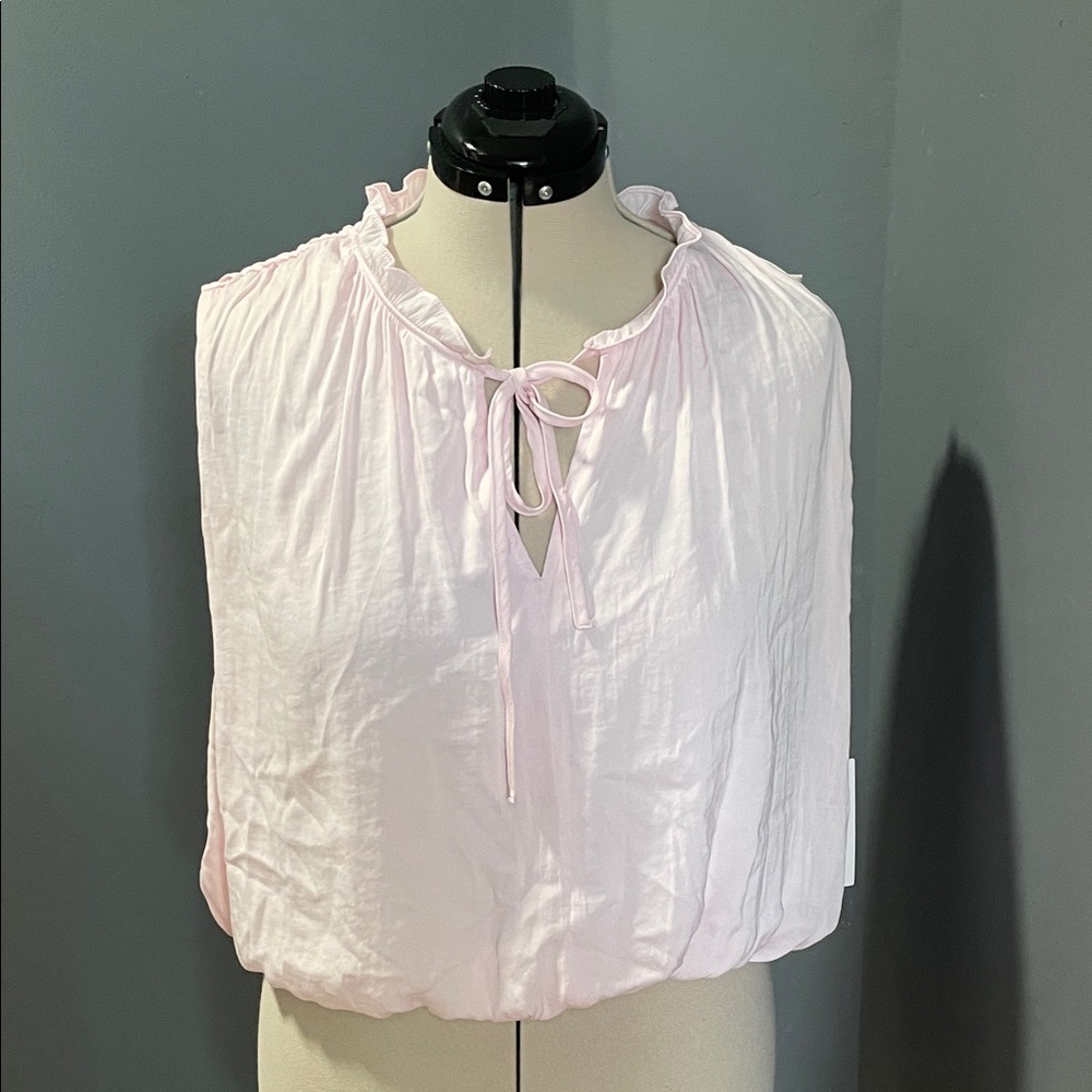 77 Park Chic Light Pink Women's Blouse Size-XL NWT